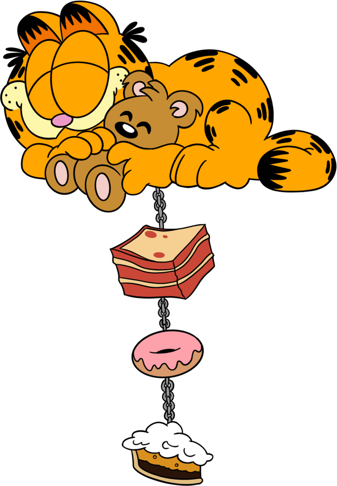 Garfield Dangle Pin