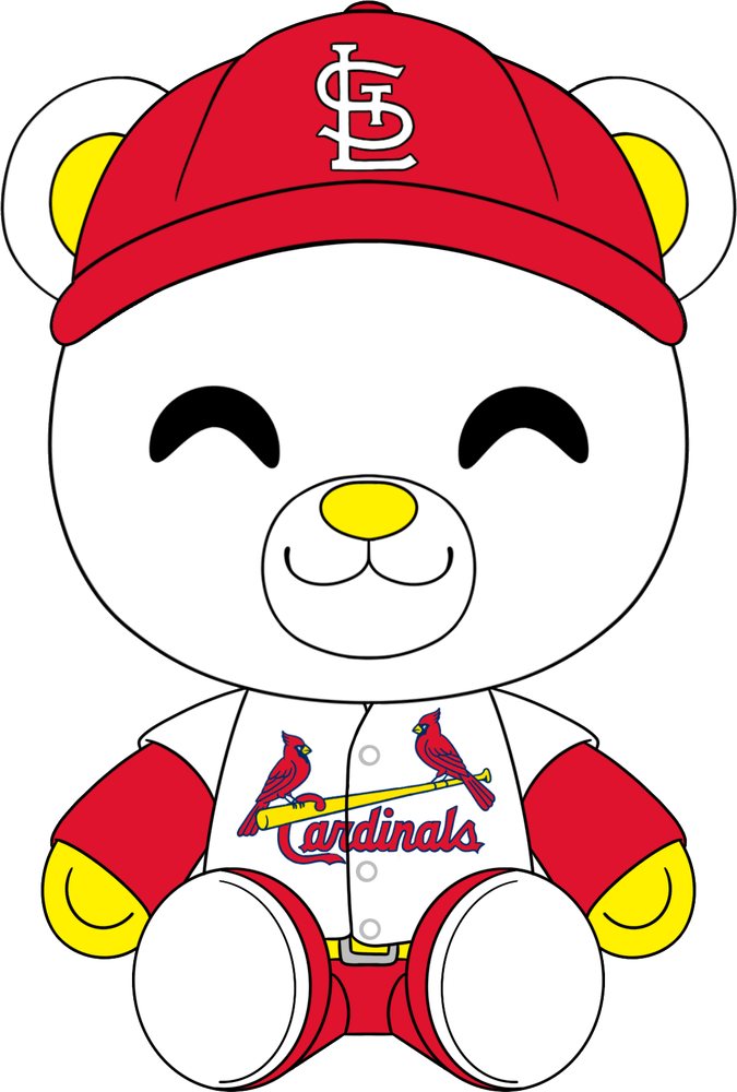 St. Louis Cardinals Bear Plush (9in)