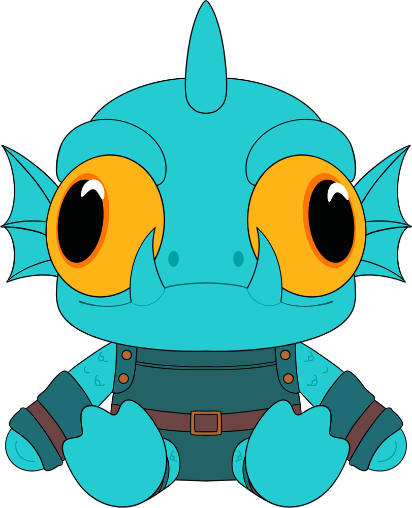 Gill Grunt Plush (9in)
