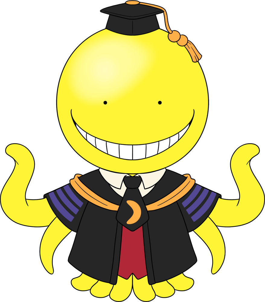 Koro Sensei Plush (9in)