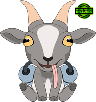 Goat Simulator Plush (9in)
