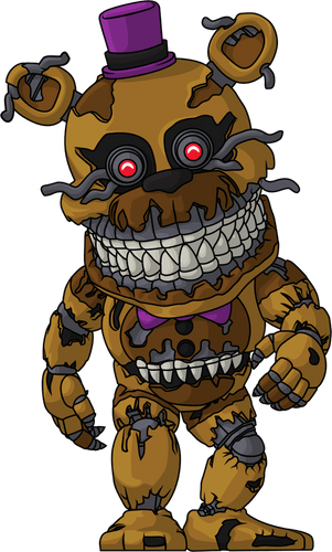 Concept of Nightmare Fredbear