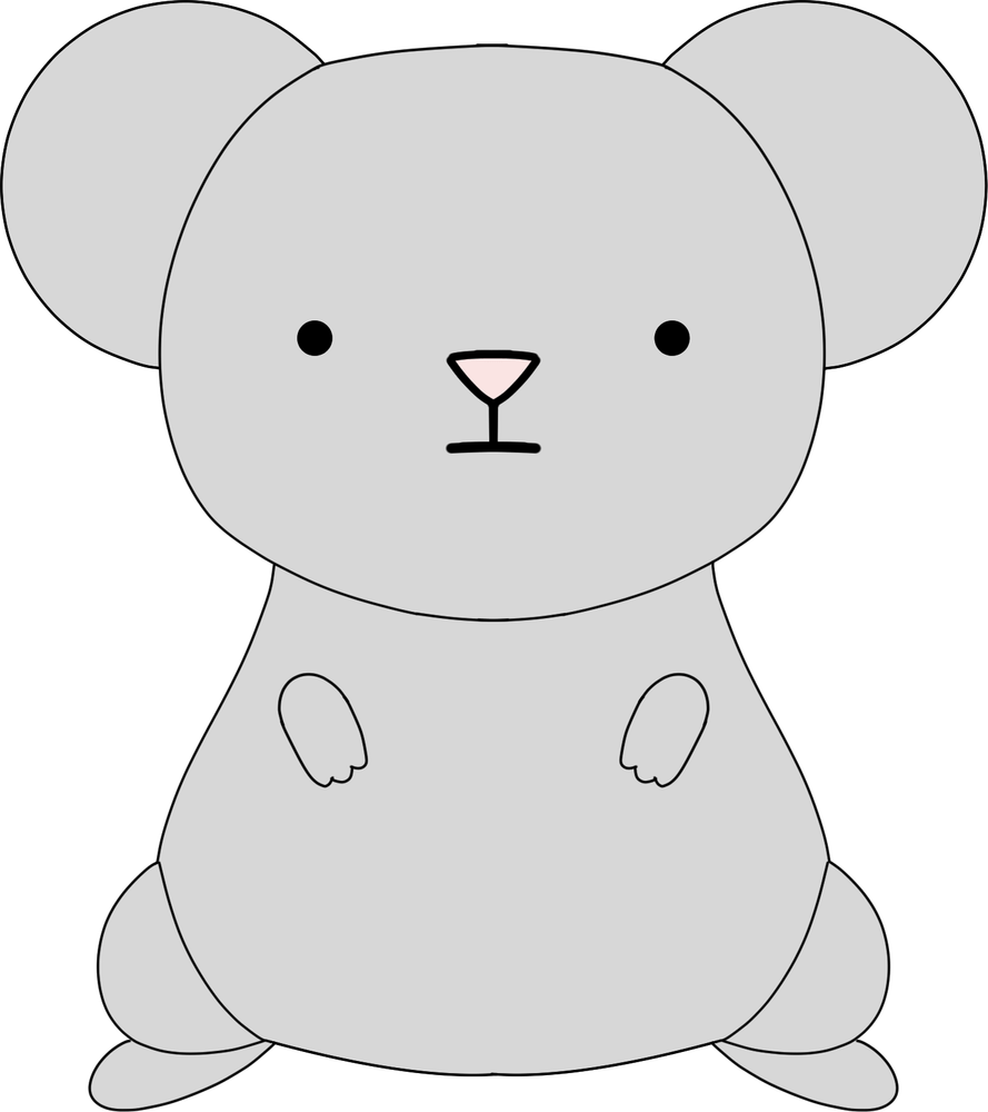 Poorly Drawn Lines Plush (9in)