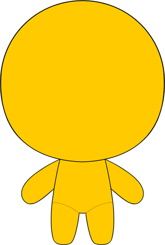 Concept of Yellow Keychain