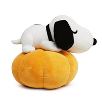 Pumpkin Snoopy Plush (9in)