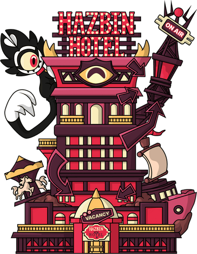 Concept of Old Hazbin Hotel