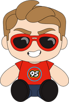 Speed McQueen Plush (9in)