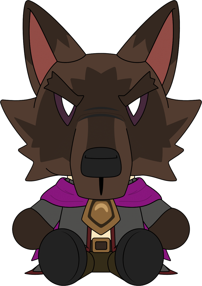 Wolfkin Student Plush (9in)