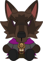 Wolfkin Student Plush (9in)