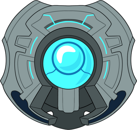 Concept of Guilty Spark Plush (9in)