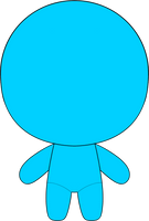 Blue Keychain