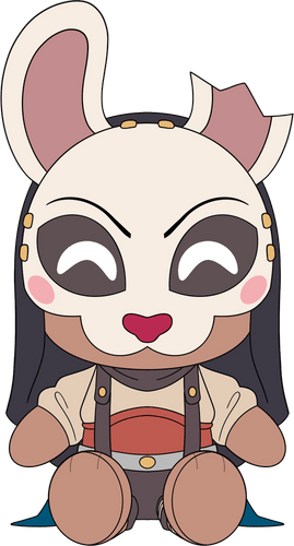 Concept of The Huntress Plush (9in)