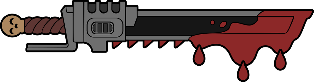 Concept of Chainsword Pin