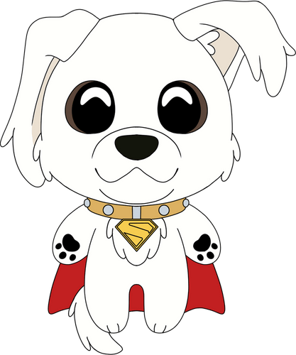 Concept of Krypto Keychain (5in)