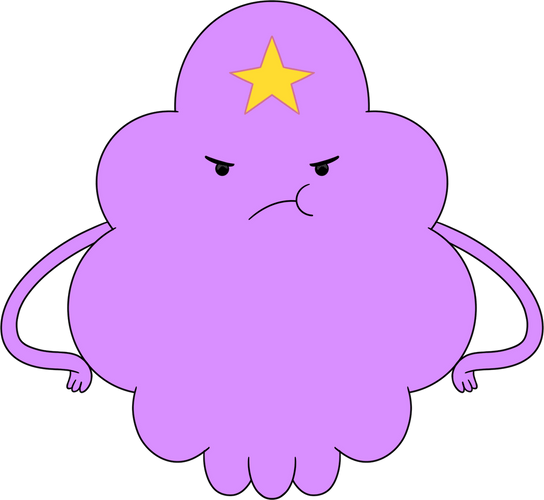 Concept of Lumpy Space Princess Plush (9in)
