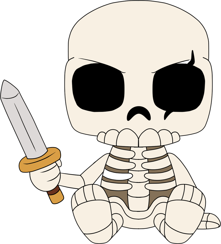 Clash Skeleton Plush (9in)