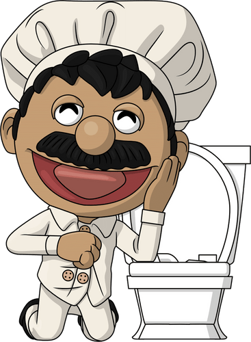 Concept of Chef Pee Pee