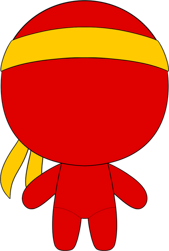 Concept of Red Keychain