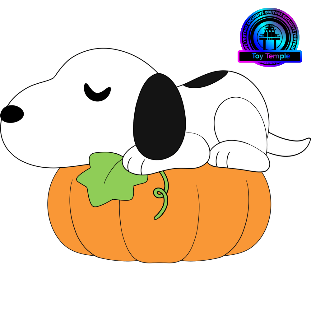 Pumpkin Snoopy Plush (9in)
