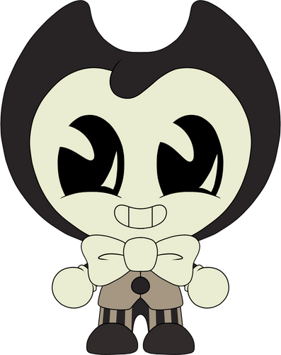 Concept of Chibi Bendy Keychain (5in)