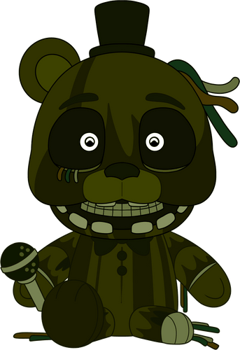 Concept of Phantom Freddy Plush (9in)