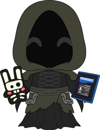 Concept of Grim Reaper Plush (9in)