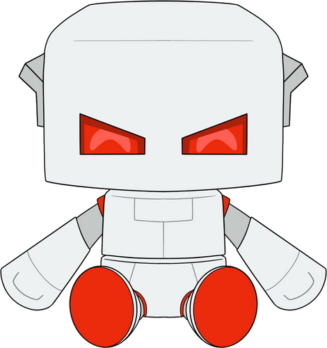 Concept of Robot-01 Plush (9in)