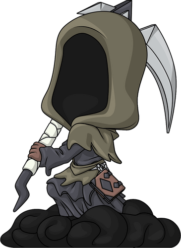 Concept of The Grim Reaper