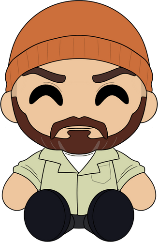 Concept of Dave Plush (9in)