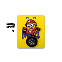 Tire Minion  Spinning Pin