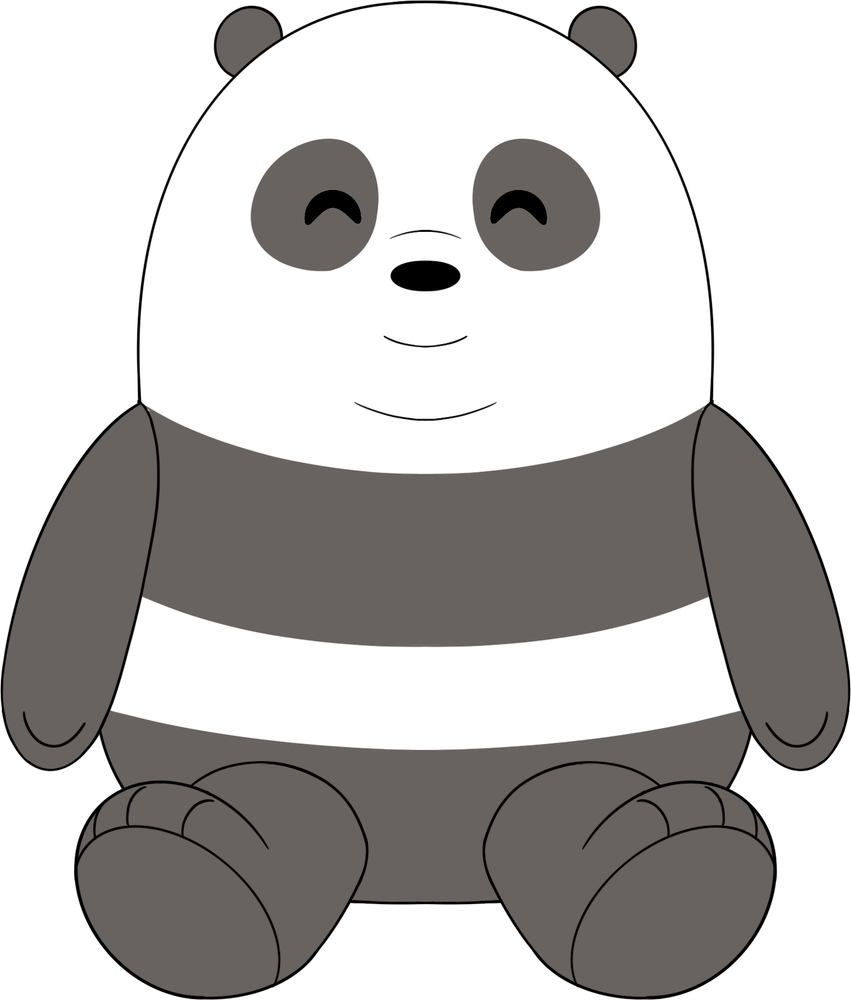 Panda Plush (9in)