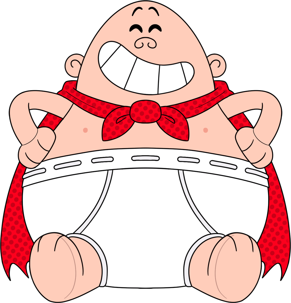 Captain Underpants Plush (9in)