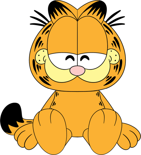 Concept of Garfield Sit Plush (9in)