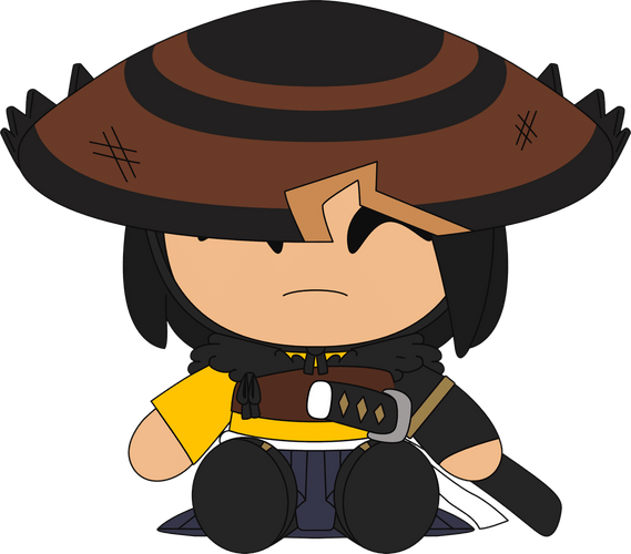 Concept of Atsu Plush (9in)