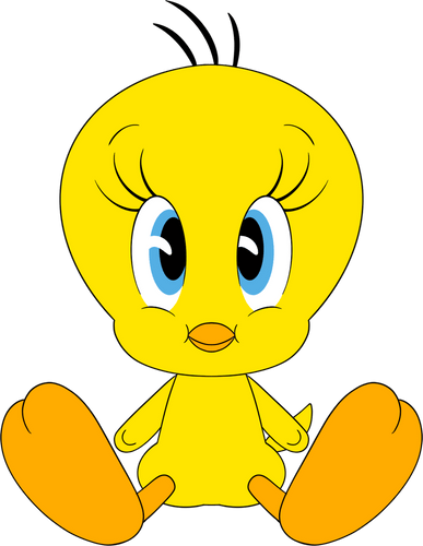 Concept of Tweety Bird Plush (9in)