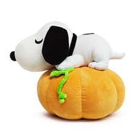 Pumpkin Snoopy Plush (9in)