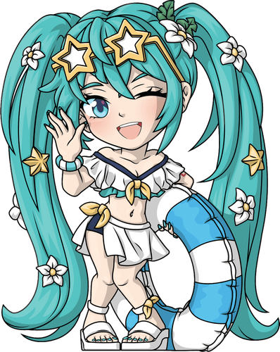 Concept of Summer Style Miku