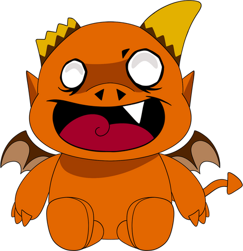 Concept of Mind Pulp Orange Plush (9in)