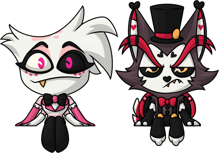 Concept of Angel Dust & Husk Monitor Buddiez