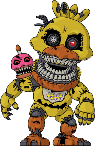 Concept of Nightmare Chica
