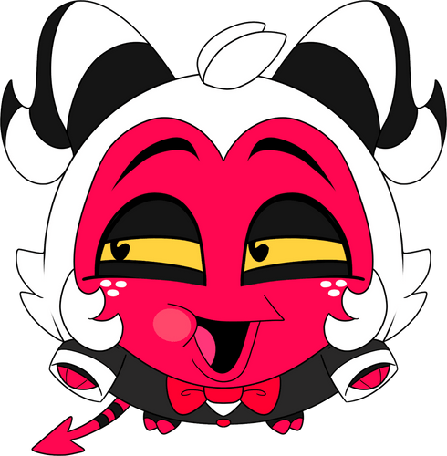 Concept of Moxxie Stickie (6in)