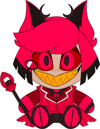 Concept of Alastor Plush (9in)