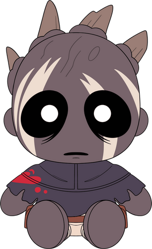 Concept of The Wraith Plush (9in)