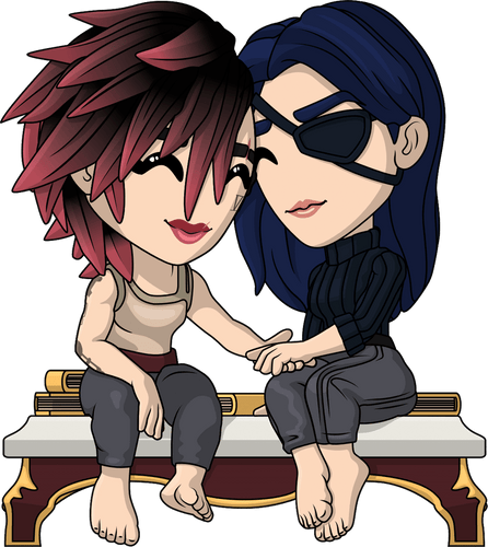 Concept of Vi and Caitlyn