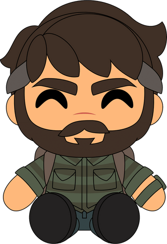 Concept of Joel Plush (9in)