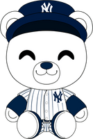 New York Yankees Bear Plush (9in)