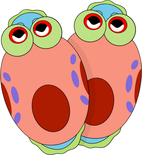 Concept of Gary The Snail Slippers