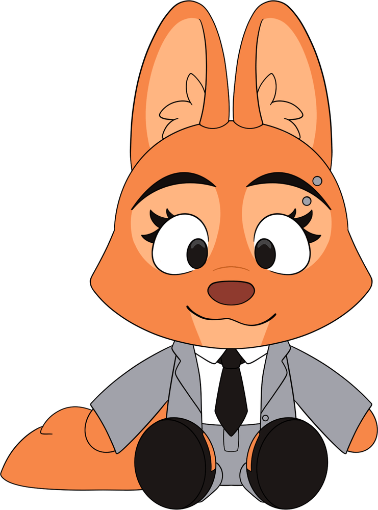 Diane Foxington Plush (9in)