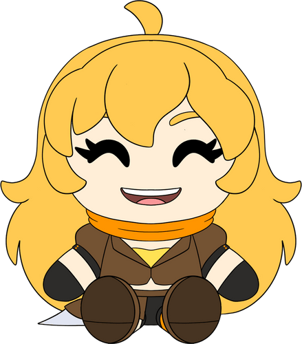 Concept of Yang Plush (9in)