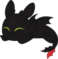 Weighted Toothless Plush (16in)